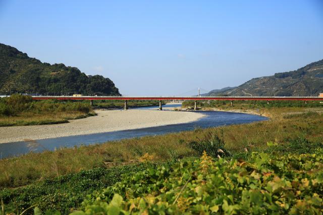 有田川の風景