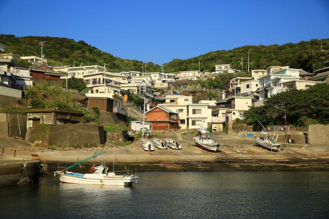 青空が似合う矢櫃集落