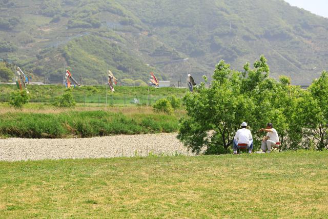 有田川の風景