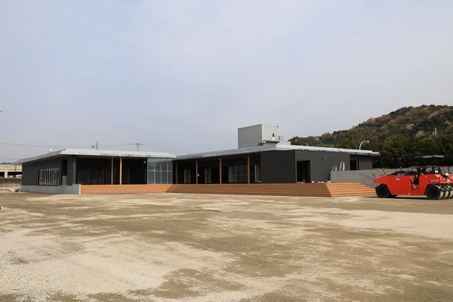 浜のうたせ建設中