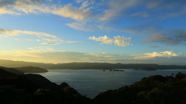 みかん海道から臨む湯浅湾